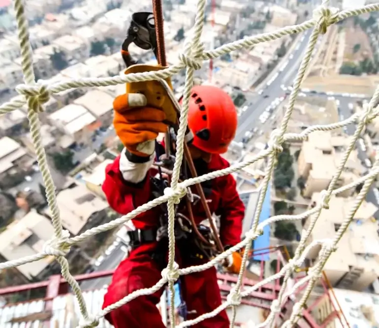 Safe Rope Access safety system installation