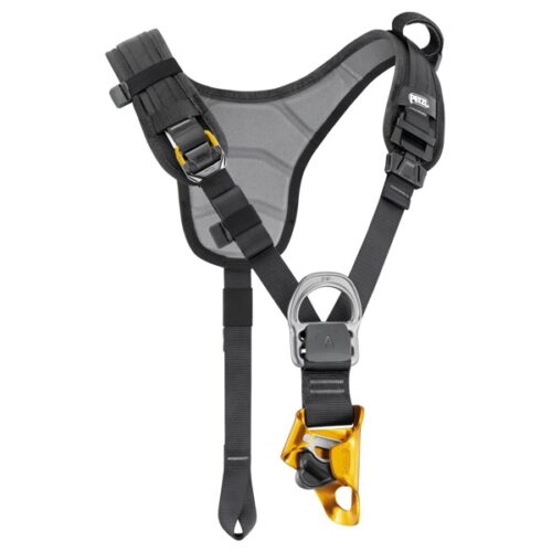 TOP CROLL® Chest harness for sit harness, with integrated CROLL L ventral rope clamp